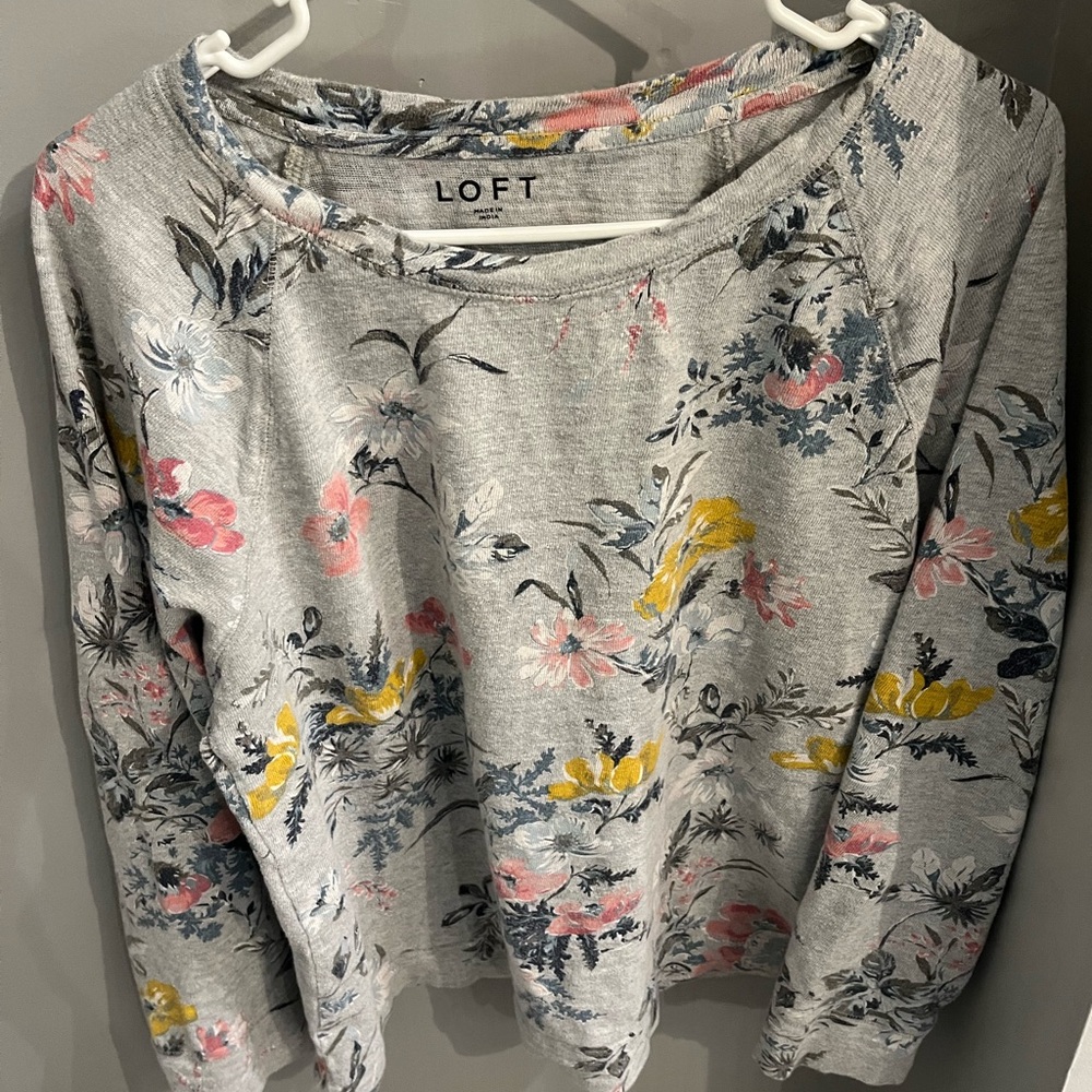 Loft floral shirt (cotton)